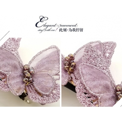 2018 New Products Butterfly Spring Hairpin Hair Bobby Cute Girl Hair Pin